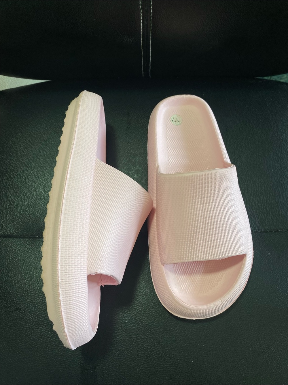 Unbranded Pink Foam Slide Sandals - Lightweight Comfort Size 6-7